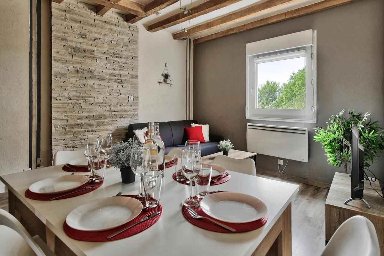 Appartement Le Cocon Chalonnais - Centre Luaran gambar