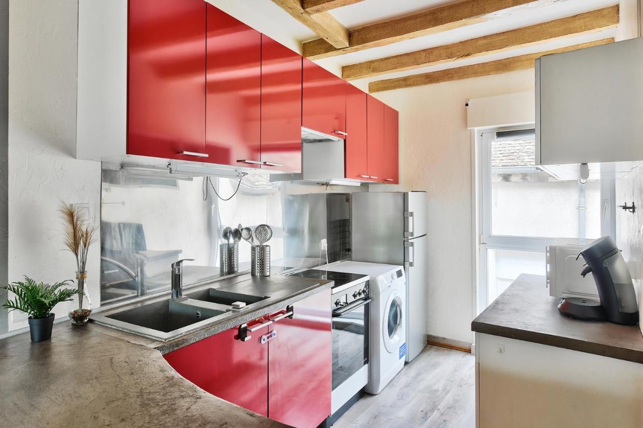 Appartement Le Cocon Chalonnais - Centre Luaran gambar