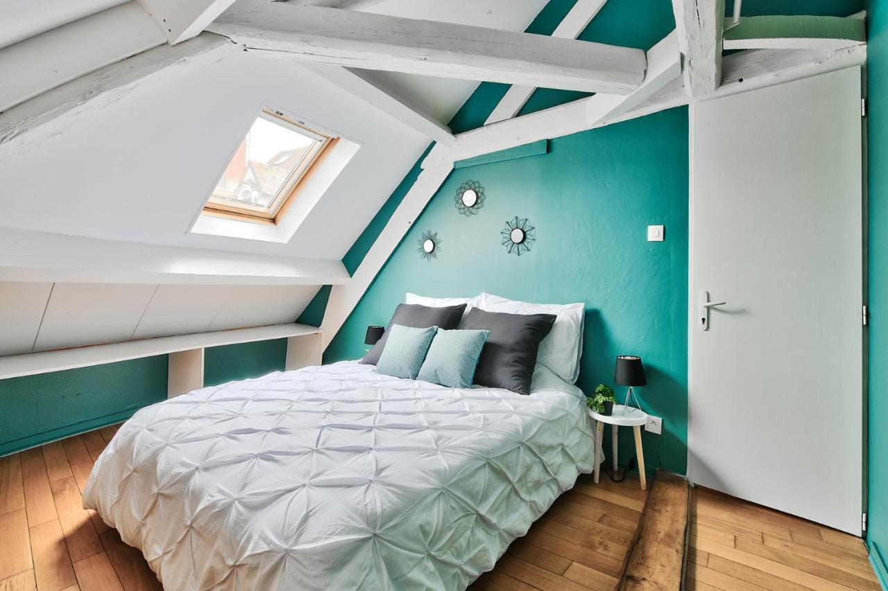 Appartement Le Cocon Chalonnais - Centre Luaran gambar