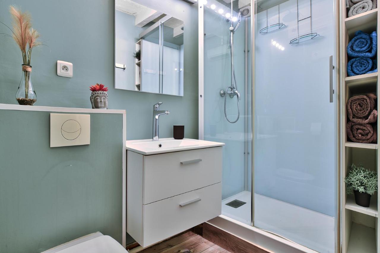 Appartement Le Cocon Chalonnais - Centre Luaran gambar